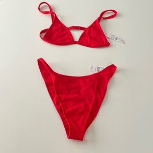 Pacsun red bikini